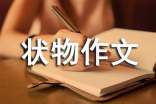 狀物作文范文